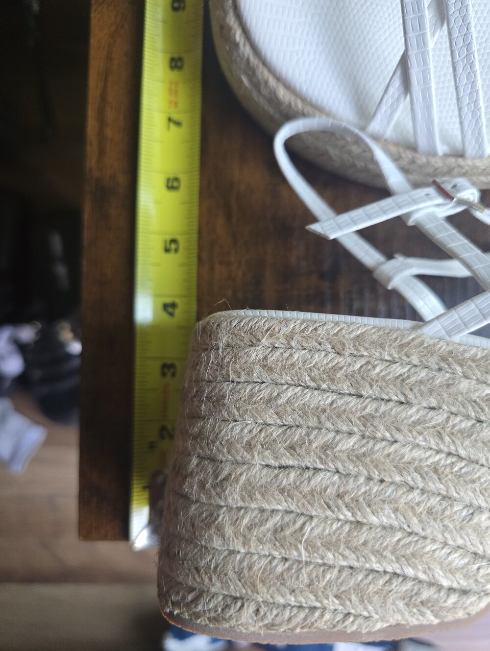 Topshop White Espadrille Wedges - Picture 9 of 10